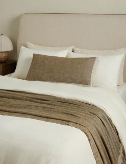 Yuka European Flax Linen® Bamboo Duvet Cover by DISC Interiors