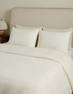 Yuka European Flax Linen® Bamboo Duvet Cover by DISC Interiors