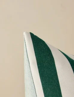 Yvonne Reversible Indoor / Outdoor Pillow by Sunbrella for Lulu and Georgia