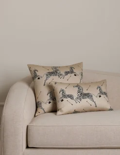 Zebras Petite Pillow by Scalamandre
