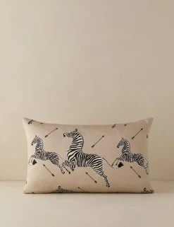 Zebras Petite Pillow by Scalamandre