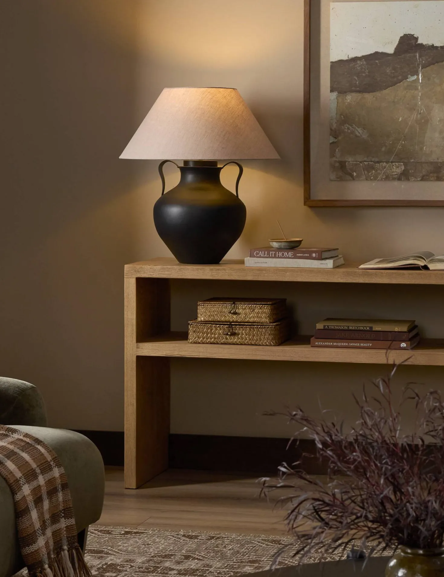Ziva Table Lamp by Amber Lewis x Four Hands